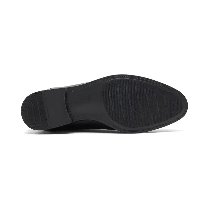 Pantofi eleganți din piele negri cu Memory Foam Lasocki Boca 01 pentru bărbați