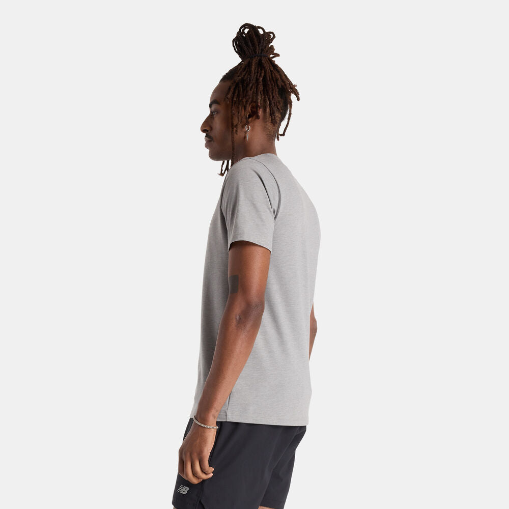 Tricou New Balance Bărbați Gri Melanj