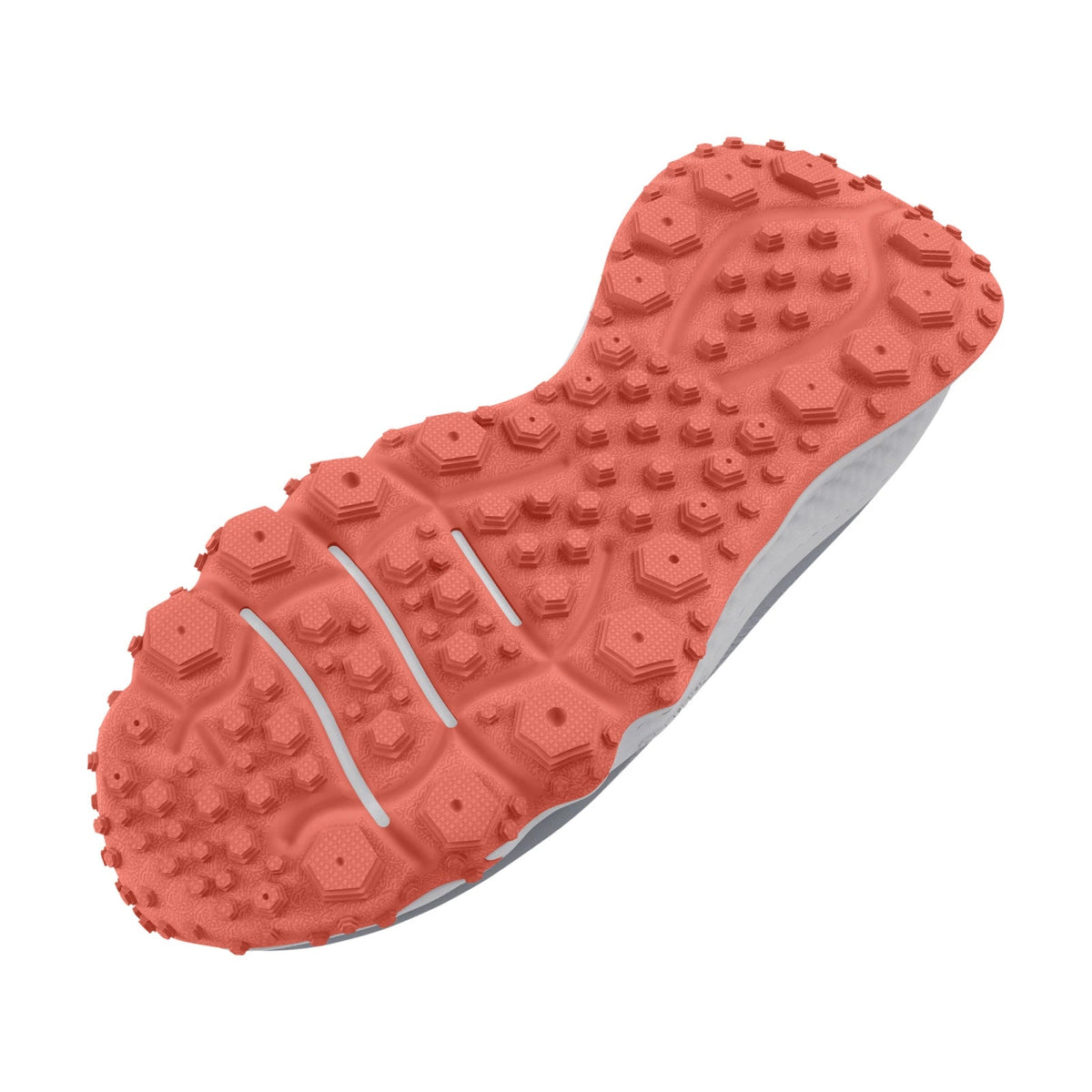 Under Armour Charged Sneakers Unisex Gri cu Talpă Portocalie – Pantofi Sport