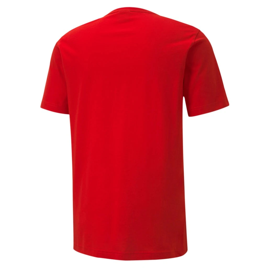 Tricou Puma Essentials Logo Roșu Bărbați