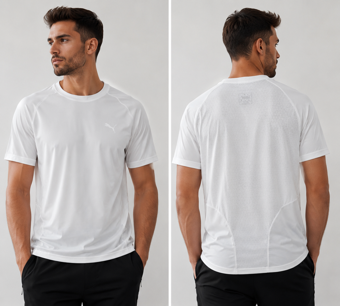 Tricou Puma Performance Alb Bărbați
