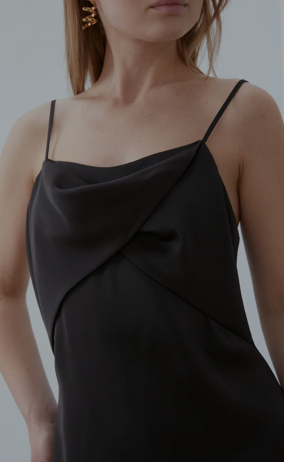 Rochie din satin cu bretele Anna Field pentru femei