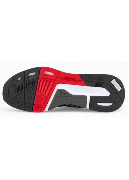 Sneakers Puma Performance Negri Unisex cu Accente Roșii și Gri