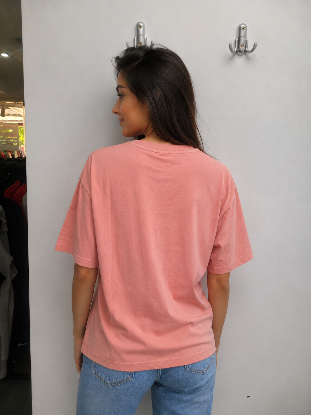 Tricou Reebok Oversize Roz Femei