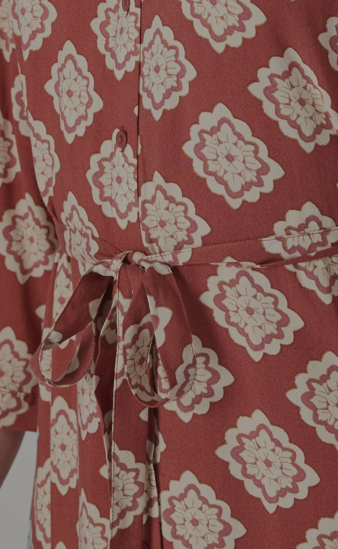 Rochie tip cămașă, cu mâneci 3/4 Vero Moda pentru femei