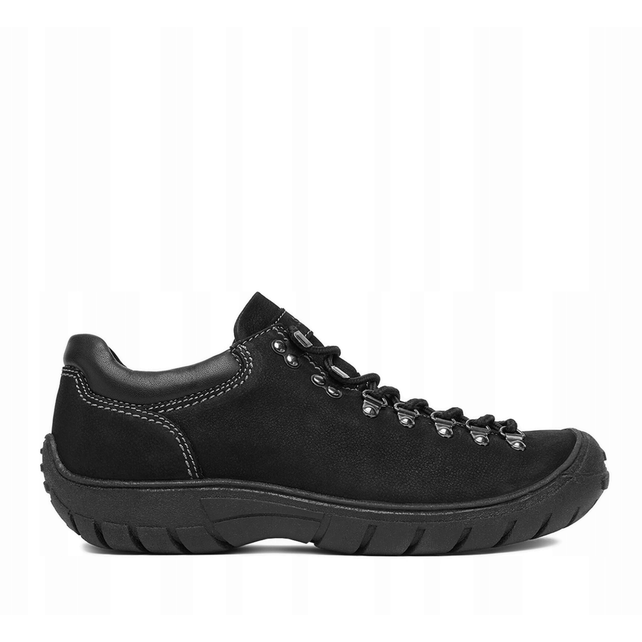 Adidași negri din piele Lasocki Uzi 01 pentru bărbați