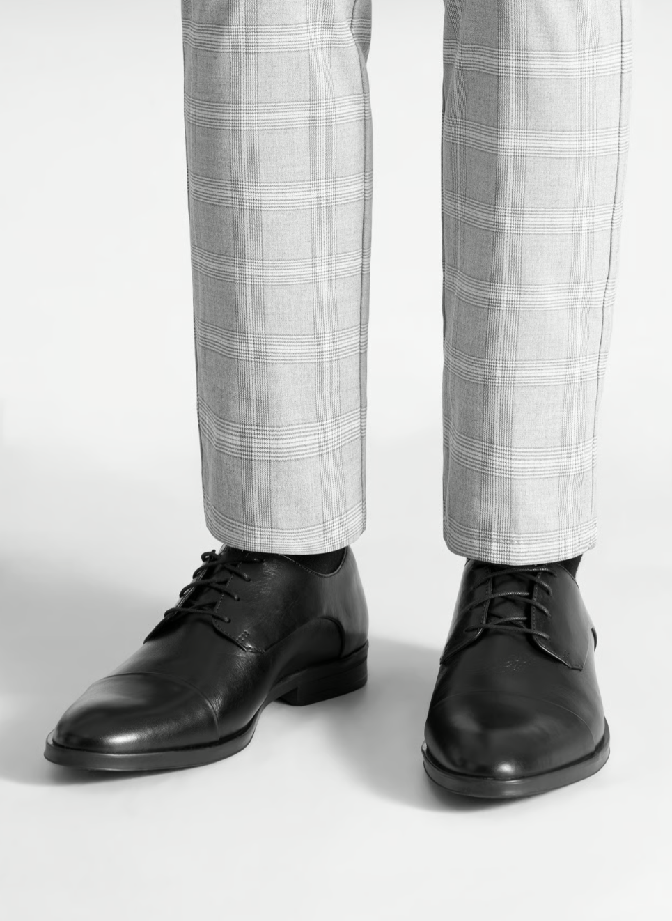 Pantofi negri eleganți din piele Lasocki Haan 17 pentru bărbați