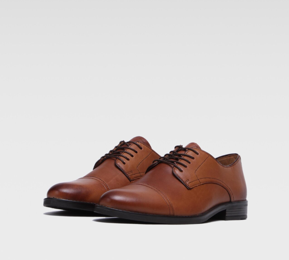 Pantofi eleganți din piele maro Lasocki Krone2 13 pentru bărbați