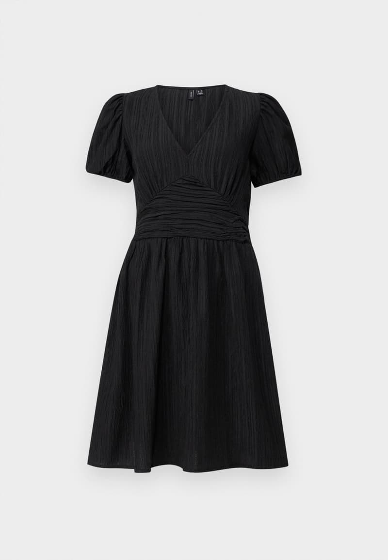 Rochie cu decolteu în V, cu mâneci scurte, scurtă Vero Moda pentru femei
