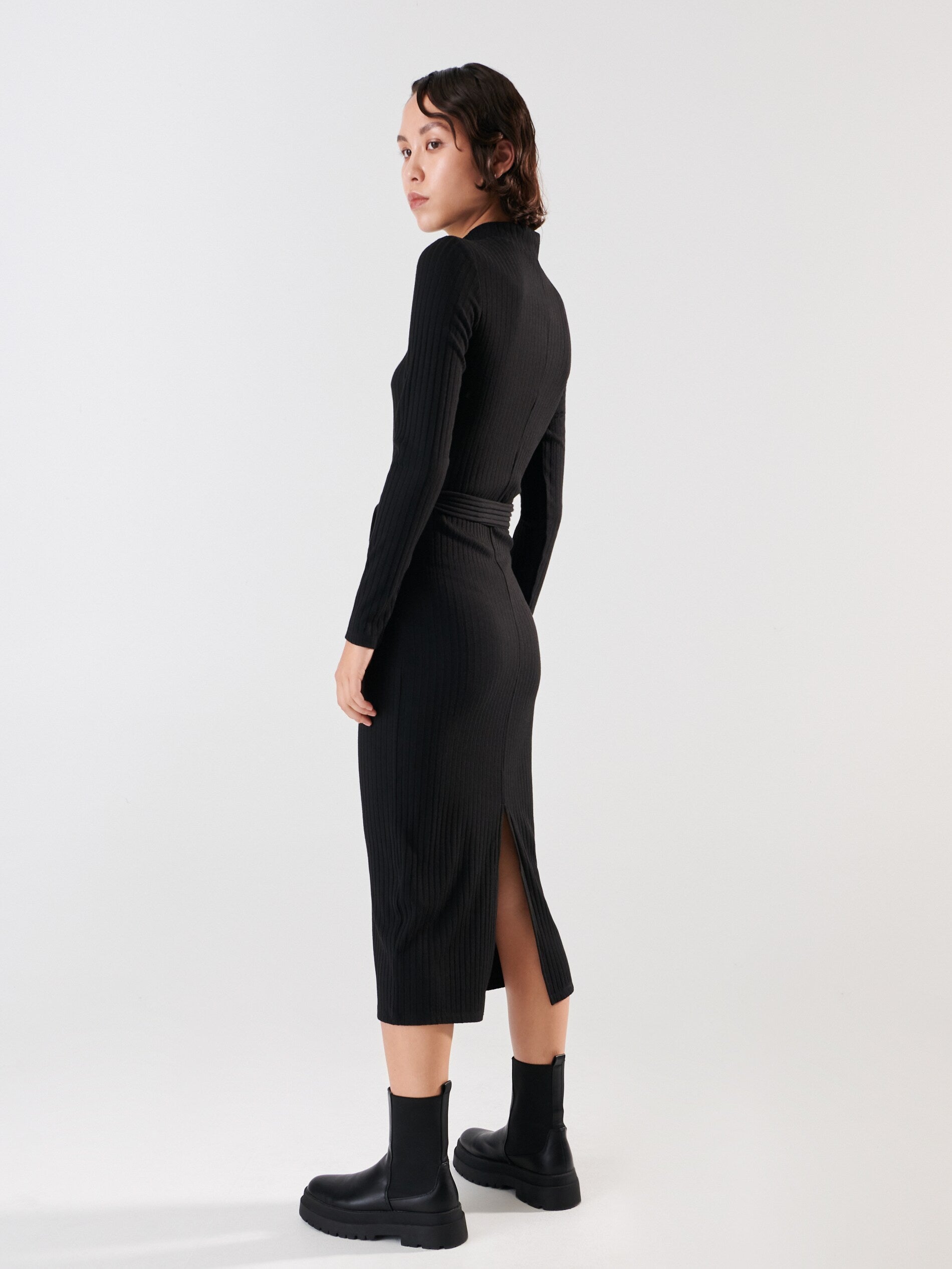 Rochie Sinsay damă - Negru (1246F) - image 2