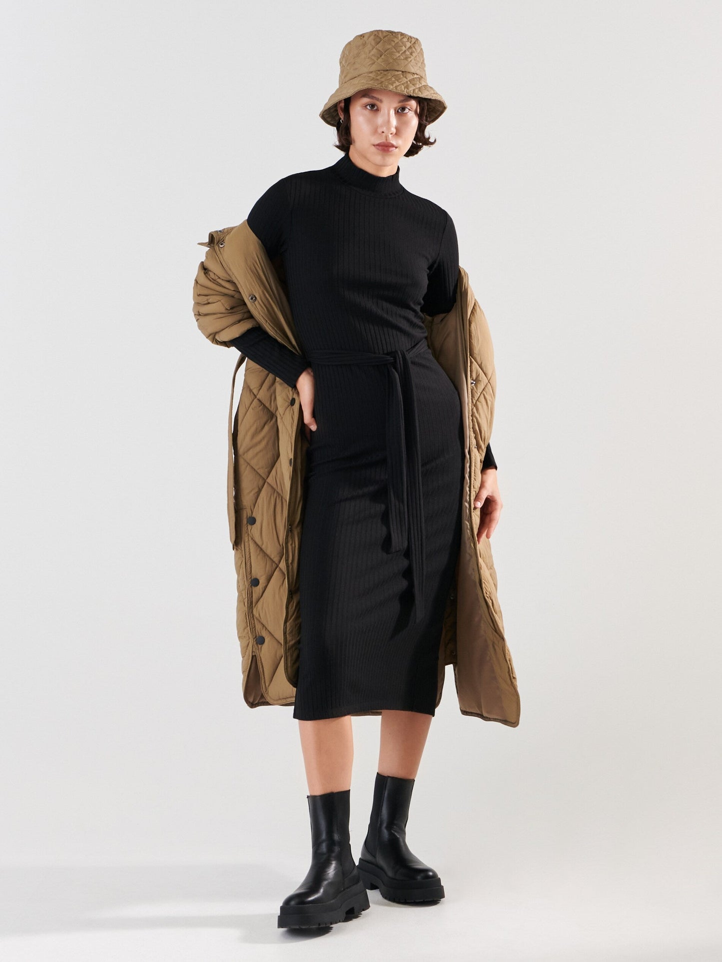 Rochie Sinsay damă - Negru (1246F) - image 3