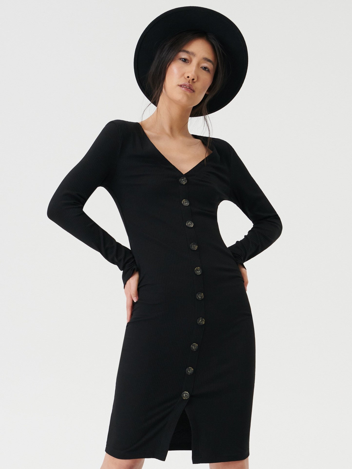 Rochie Sinsay damă - Negru (6264F) - S