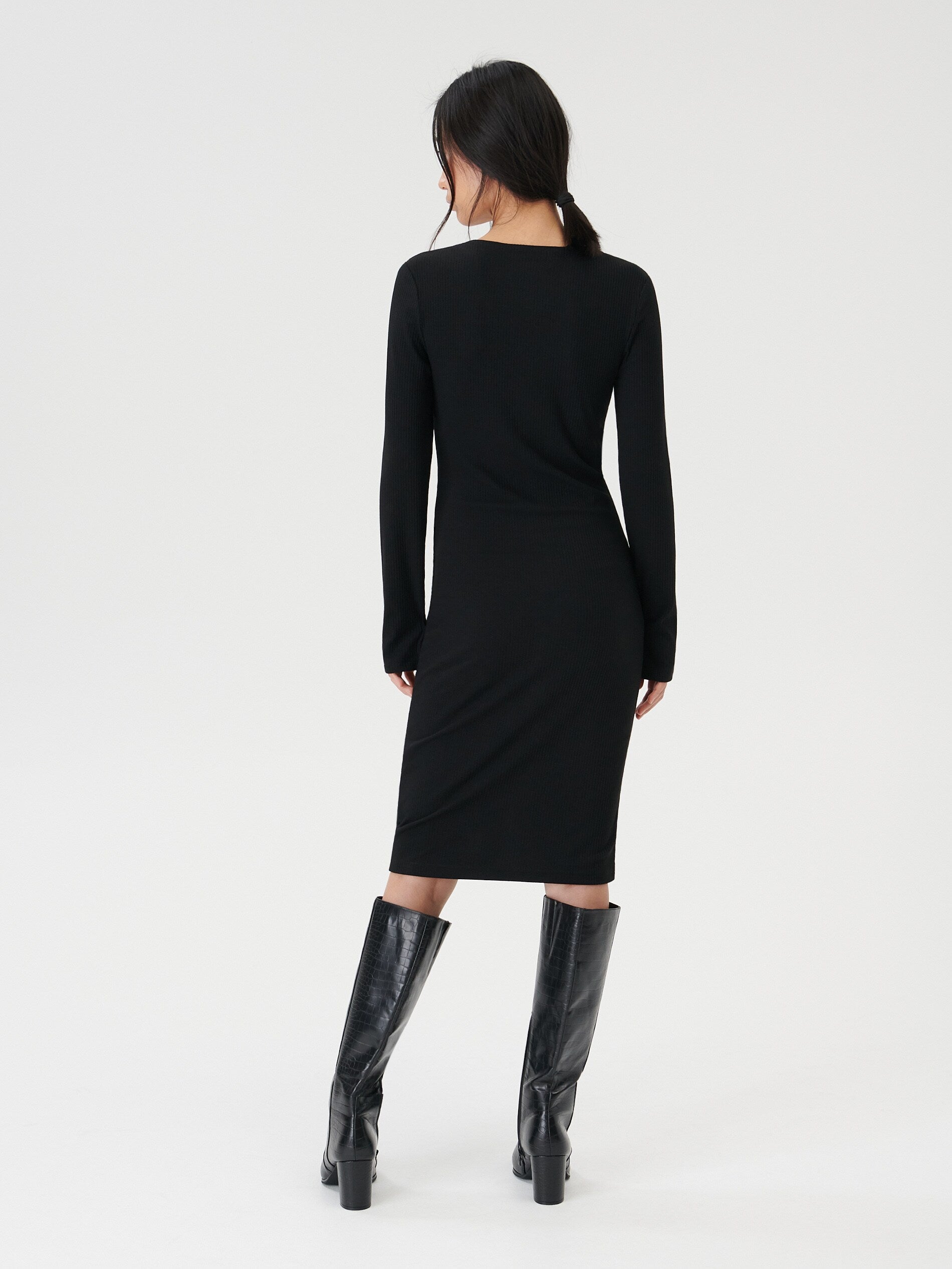 Rochie Sinsay damă - Negru (6264F) - image 2