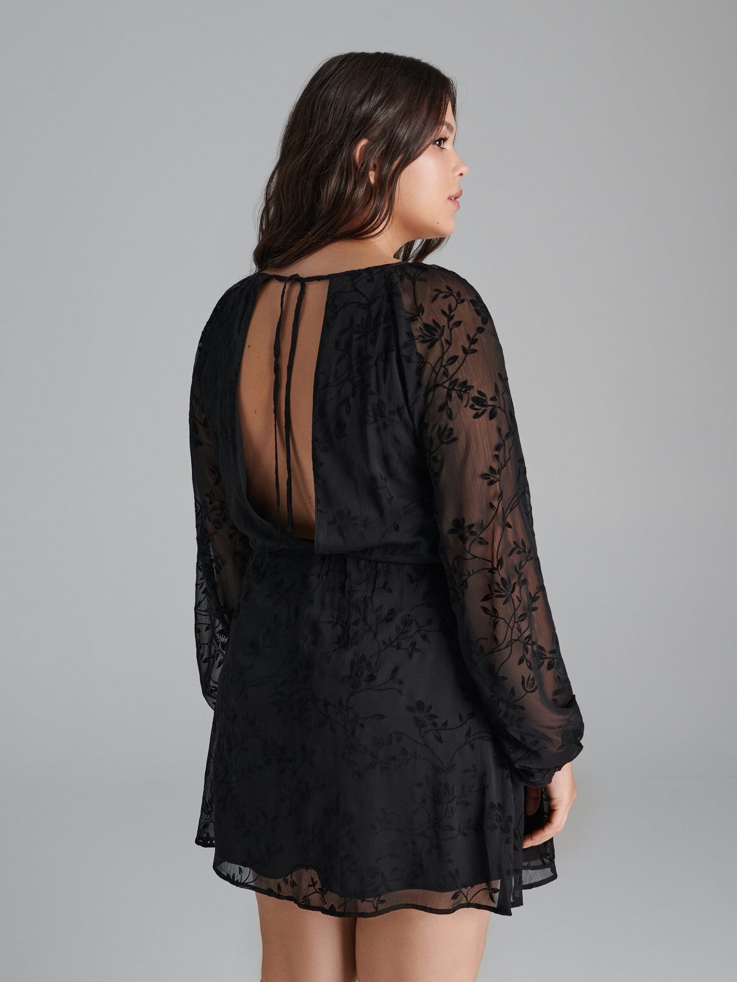 Rochie Sinsay damă - Negru (3293F) - image 2