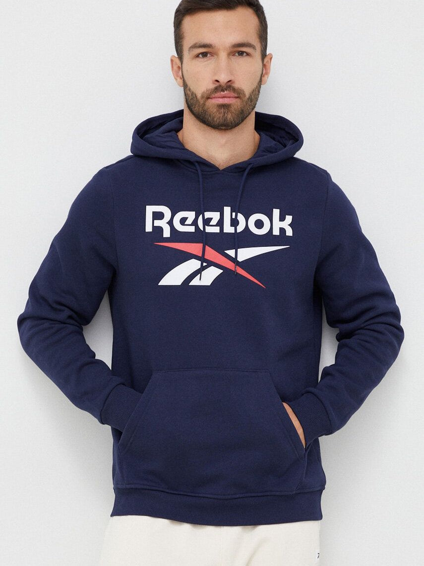 Hanorac Reebok bărbați cu glugă - Albastru închis (100050291) - S