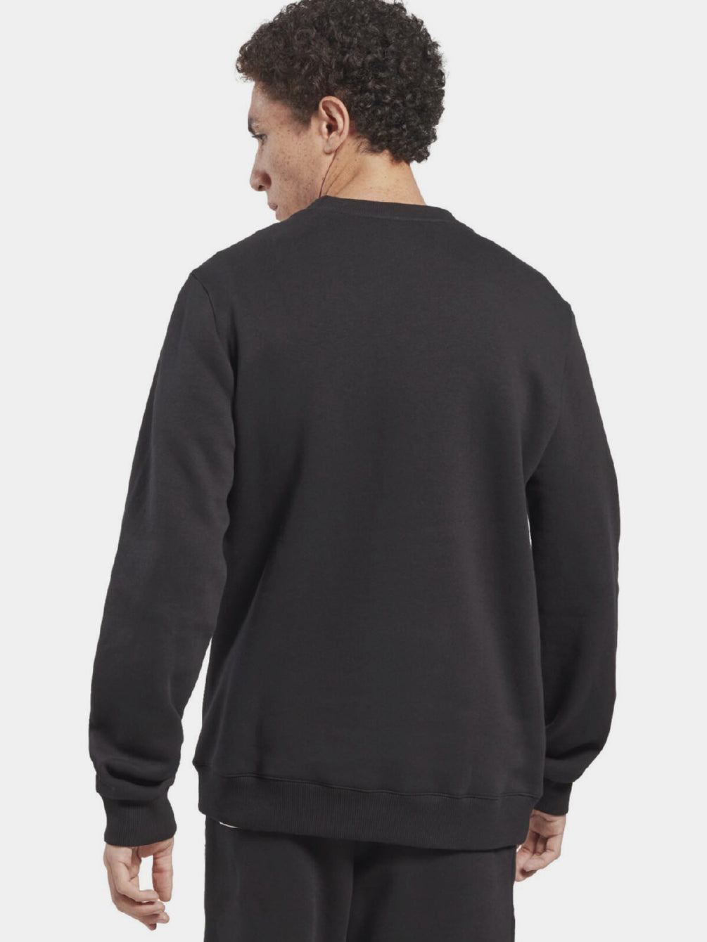 Hanorac fără glugă Reebok bărbați - Negru - image 2