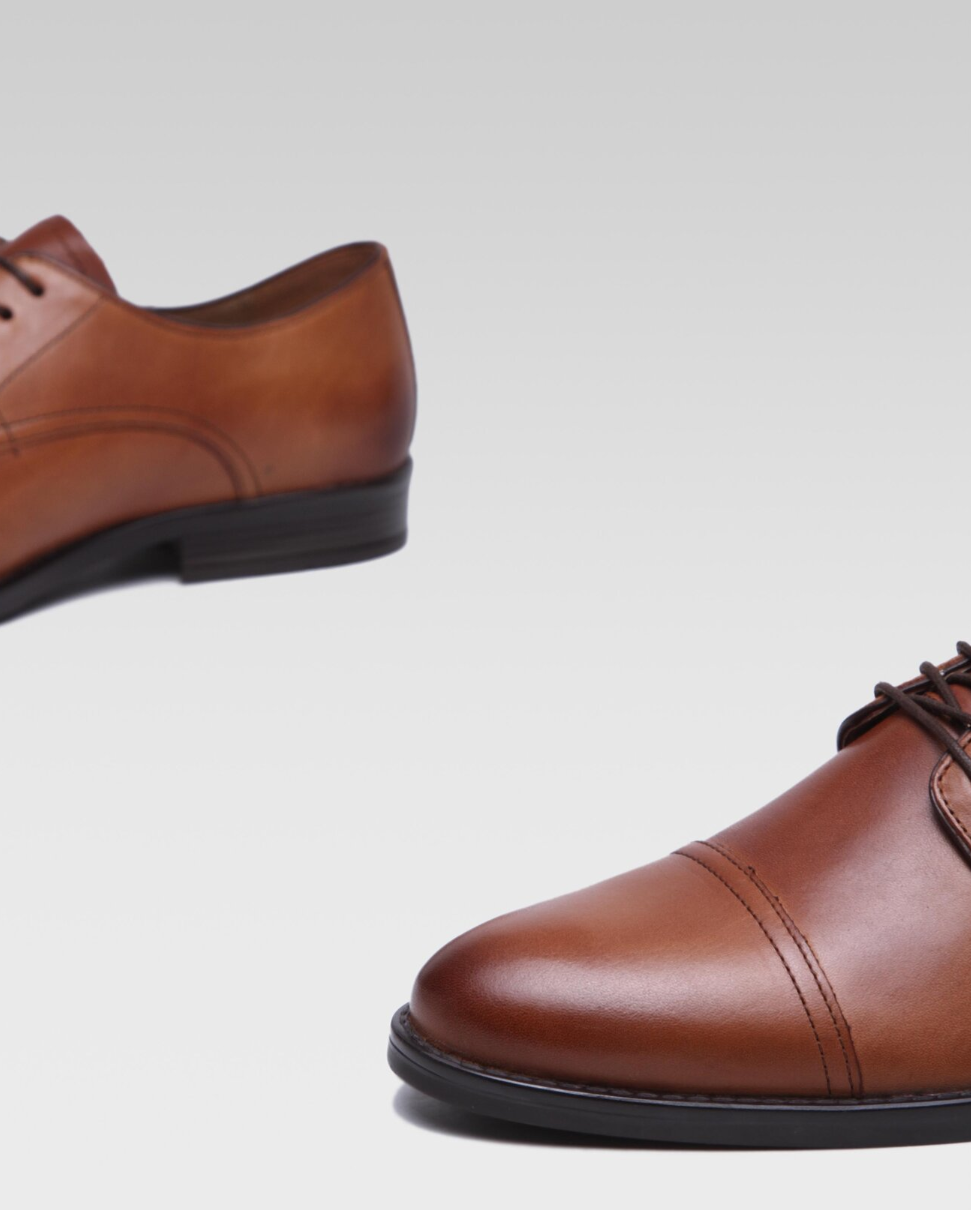 Pantofi eleganți din piele maro Lasocki Krone2 13 pentru bărbați