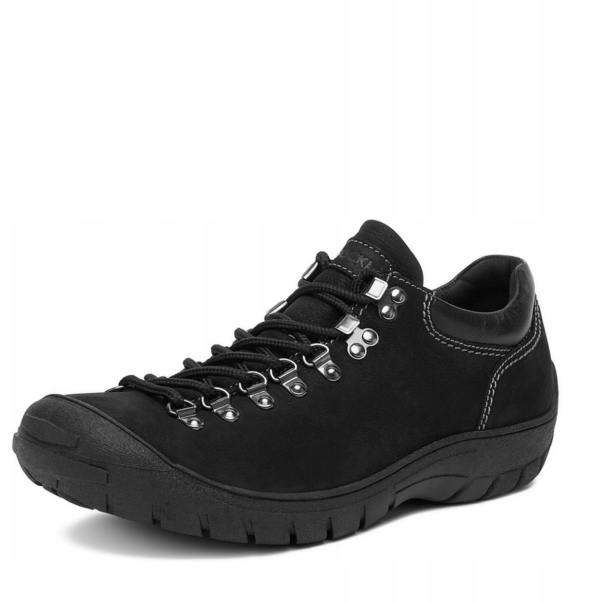 Adidași negri din piele Lasocki Uzi 01 pentru bărbați