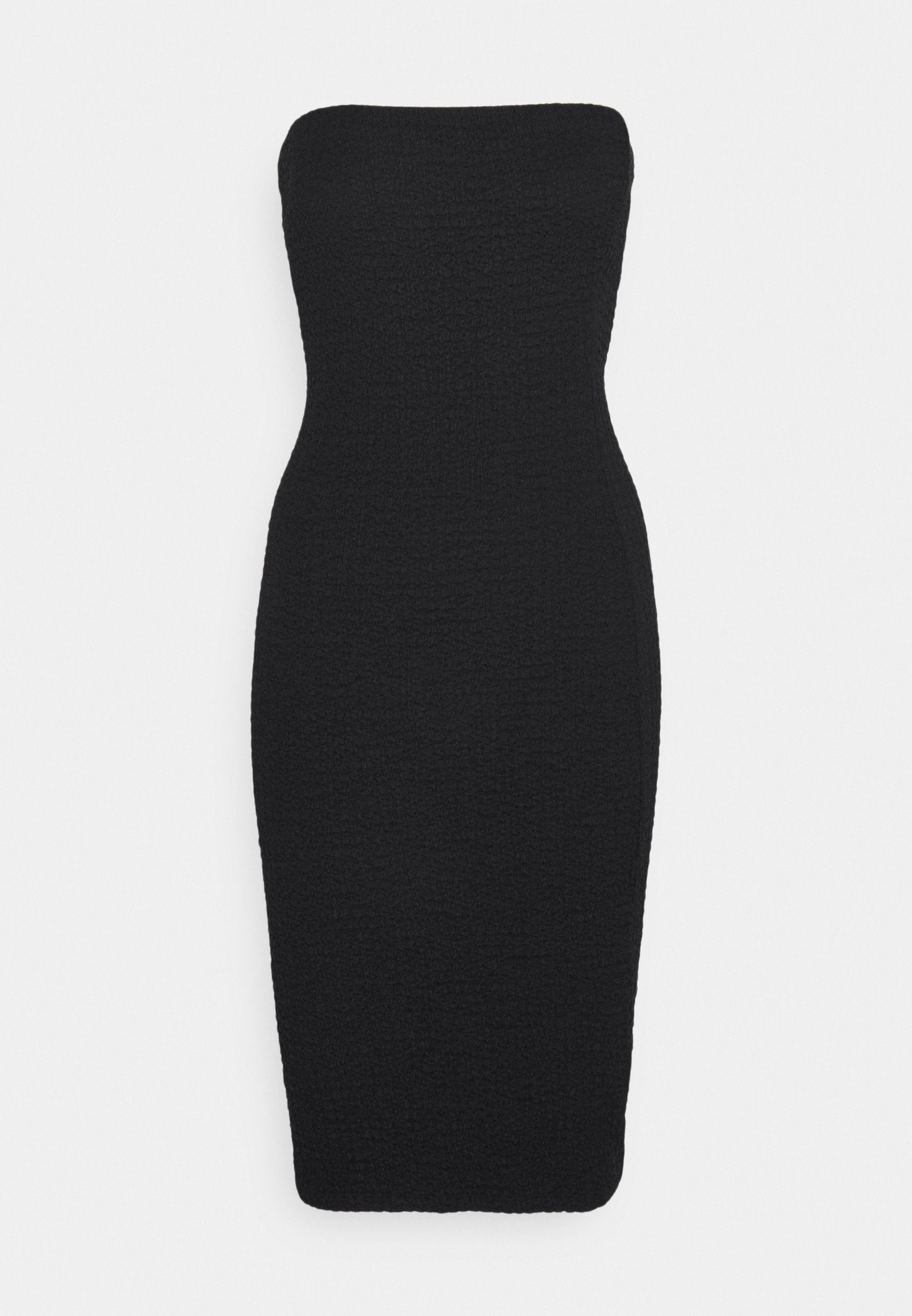Rochie Even&Odd Tall Textured Mini Mulată Bandeau pentru femei negru