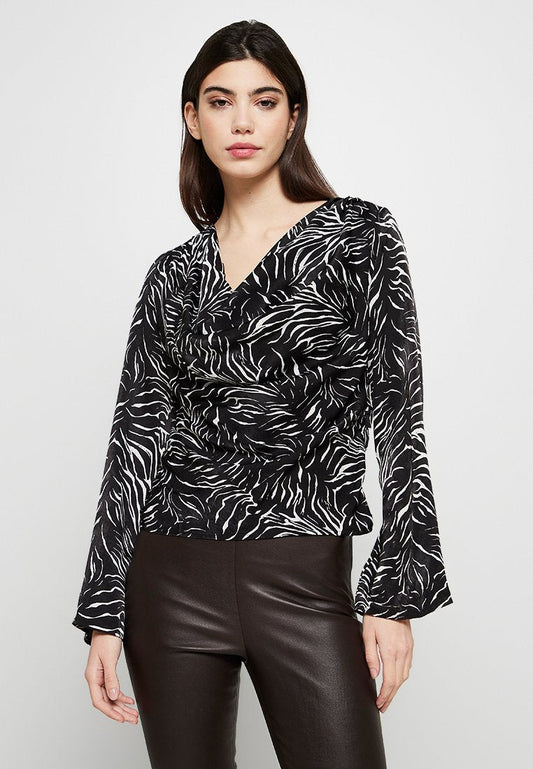 Top ONLY Open Neckline Fem Wov pentru femei
