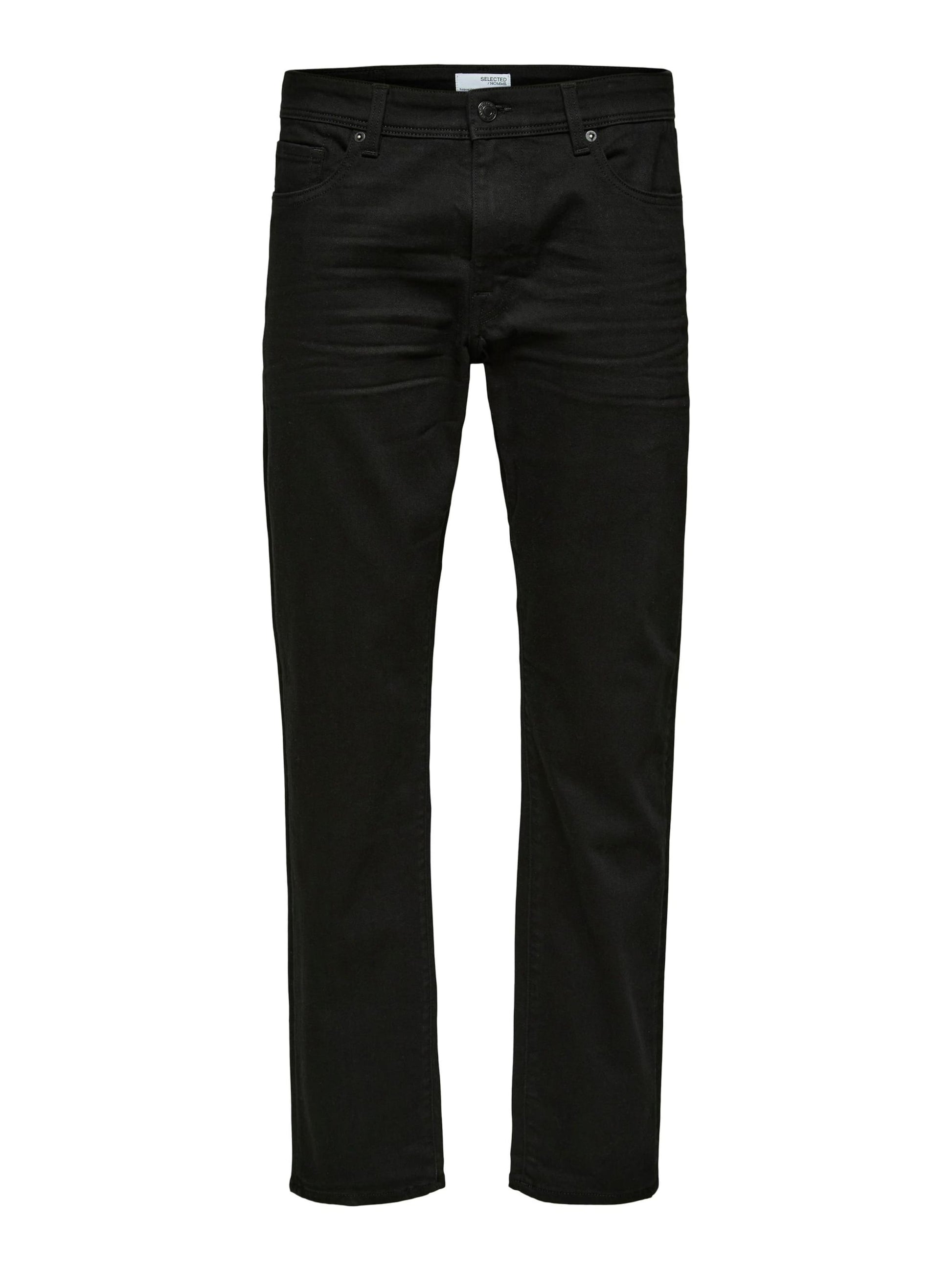 Blugi slh196-straightscott 24001 Selected Homme pentru bărbați negru