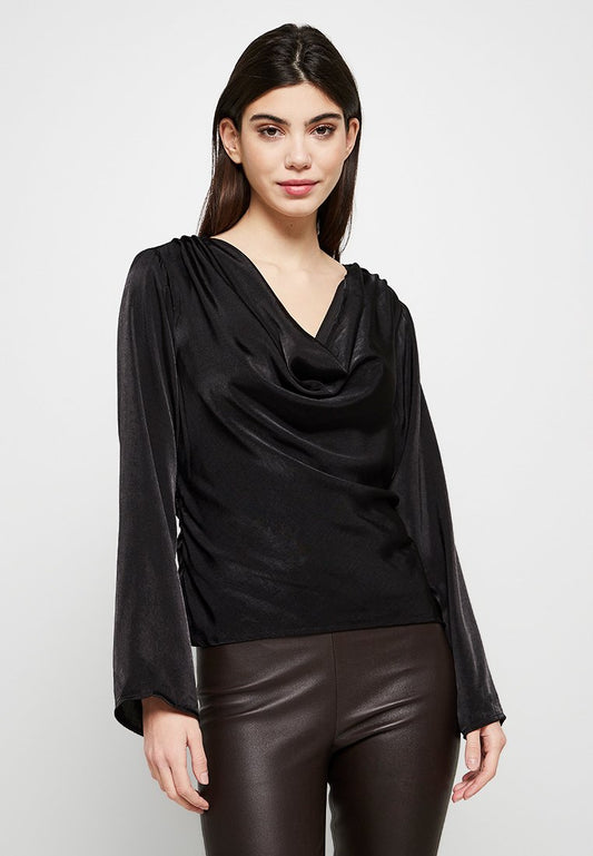 Top ONLY Open Neckline Fem Wov pentru femei