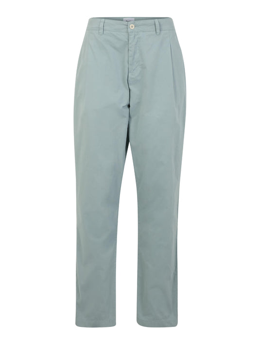Pantaloni plisat chino Brava Fabrics pentru bărbați gri deschis