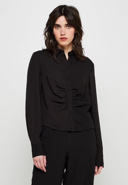 Top Pieces With Sleeves Fem Wov pentru femei
