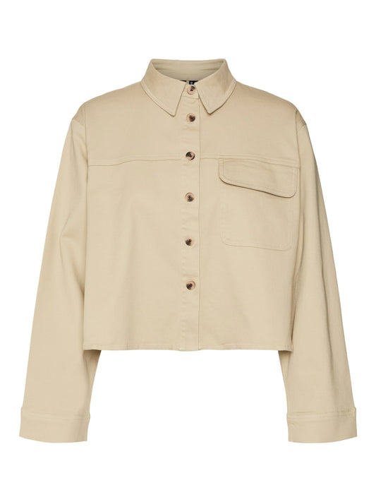 Bluză tina maria x d2 ls overshirt d2 Tina Maria Vero Moda pentru femei