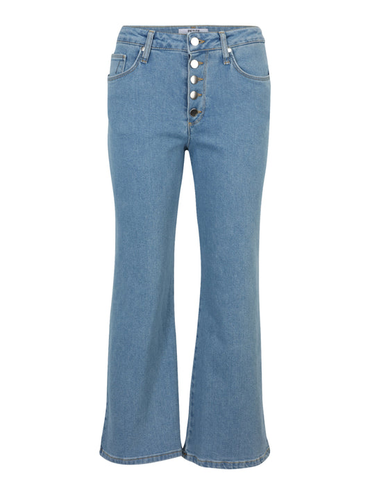 Blugi petite button front cu croi larg Petite Button Dorothy Perkins Petite pentru femei