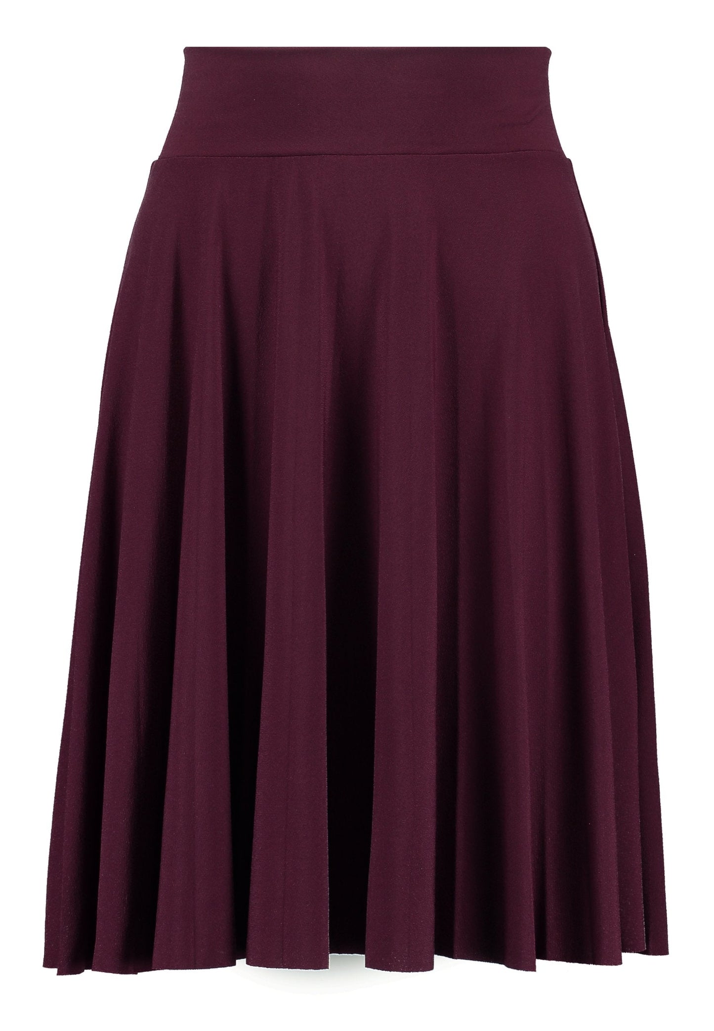 Fustă Anna Field Petite Jersey Knee Length Plissee pentru femei negru