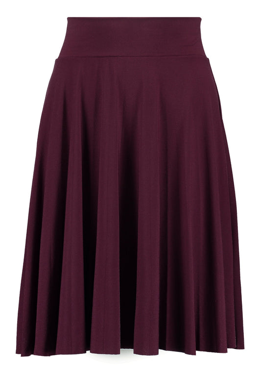 Fustă Anna Field Petite Jersey Knee Length Plissee pentru femei negru