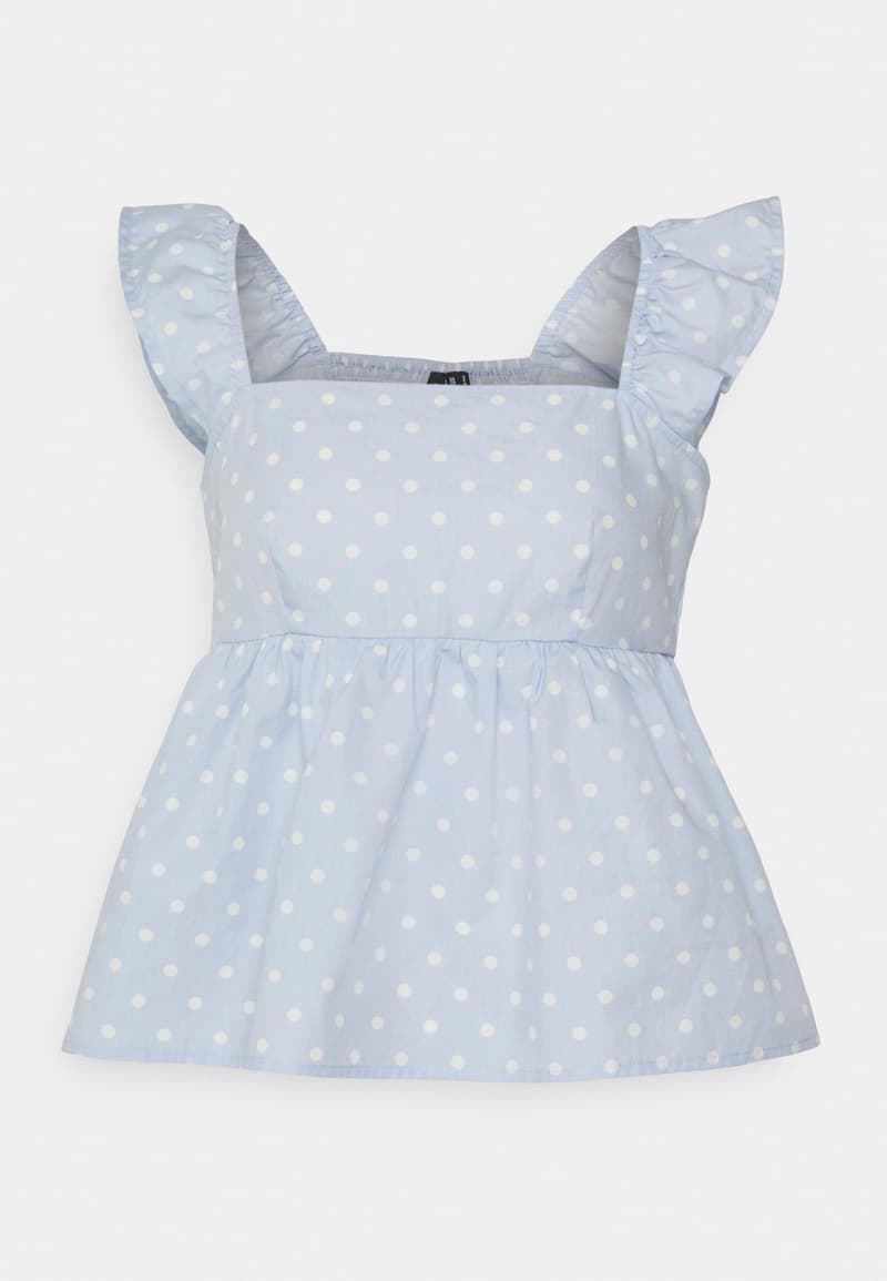 Top peplum fără mâneci Vero Moda pentru femei
