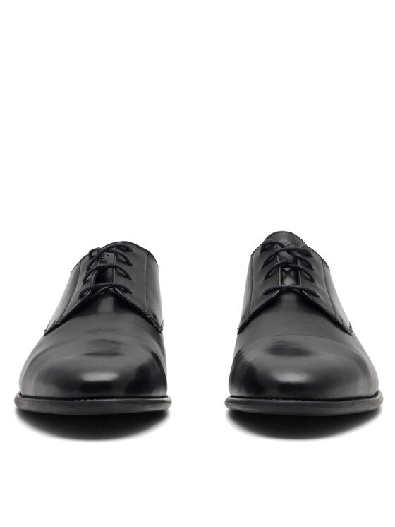 Pantofi eleganți din piele negri Lasocki Miki 16 pentru bărbați