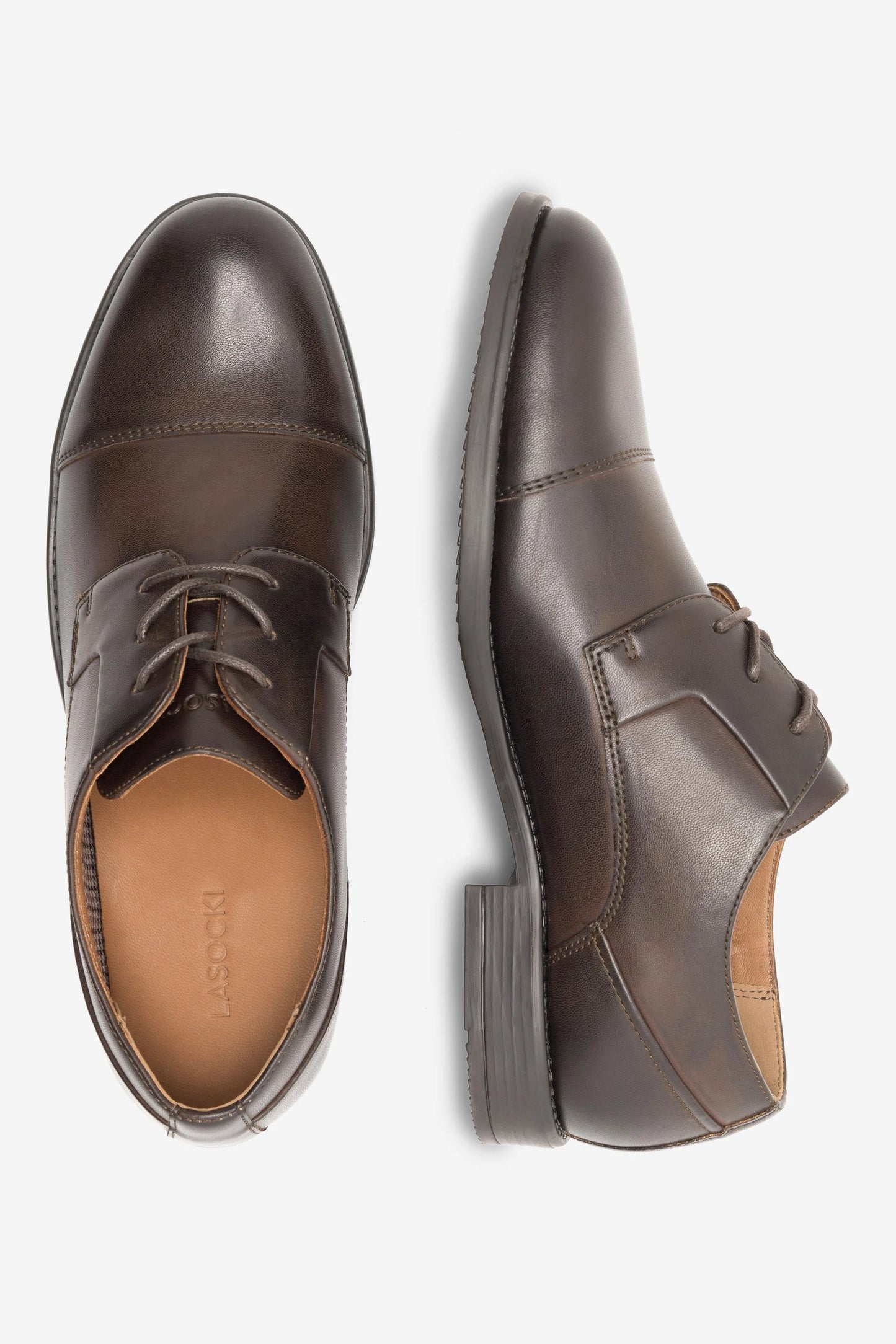 Pantofi eleganți Lasocki Norway 11 pentru bărbați Maro Închis