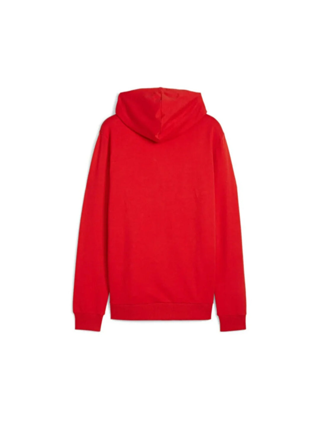 Hanorac Puma Unisex Roșu cu Glugă și Logo Alb