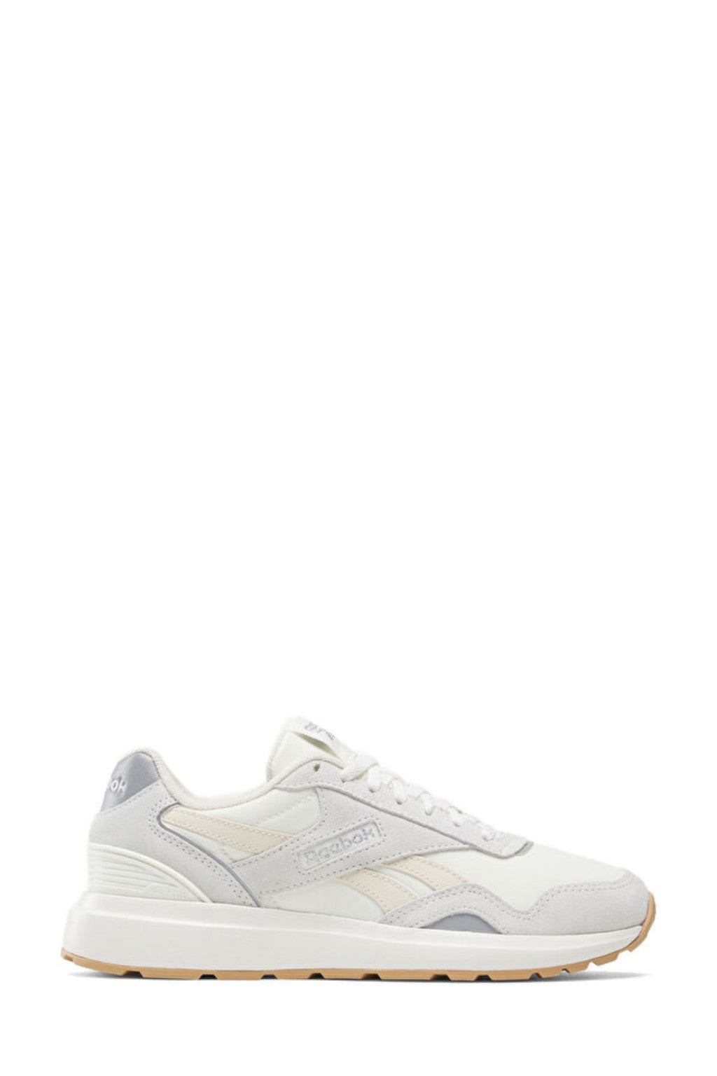 Reebok Sneakers Unisex Crem din Piele Naturală și Material Sintetic – Talpă Gum