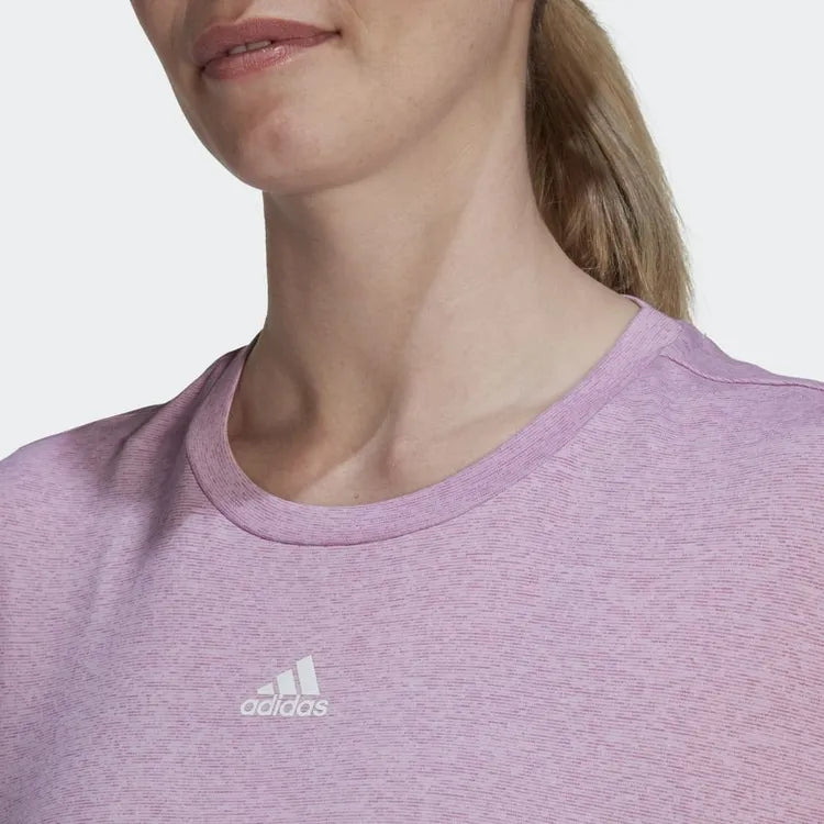 Tricou Adidas Crop Roz-Lila Femei