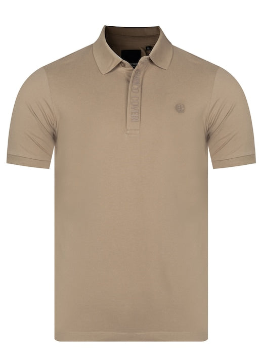 Tricou Polo Enrico Coveri Bărbați Bej