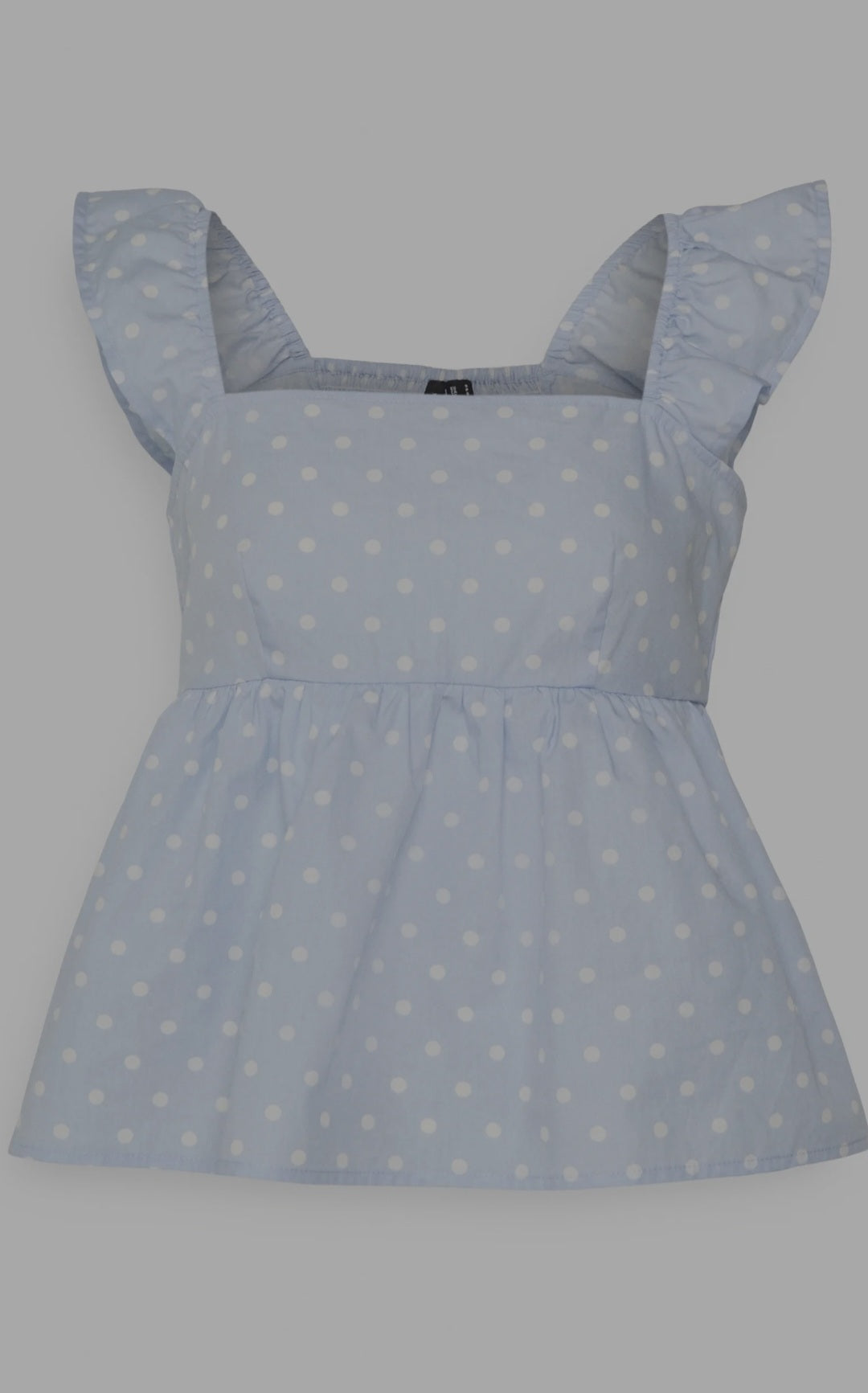 Top peplum fără mâneci Vero Moda pentru femei