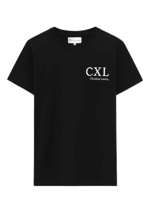 Tricou Christian Lacroix CXL Logo Negru Bărbați