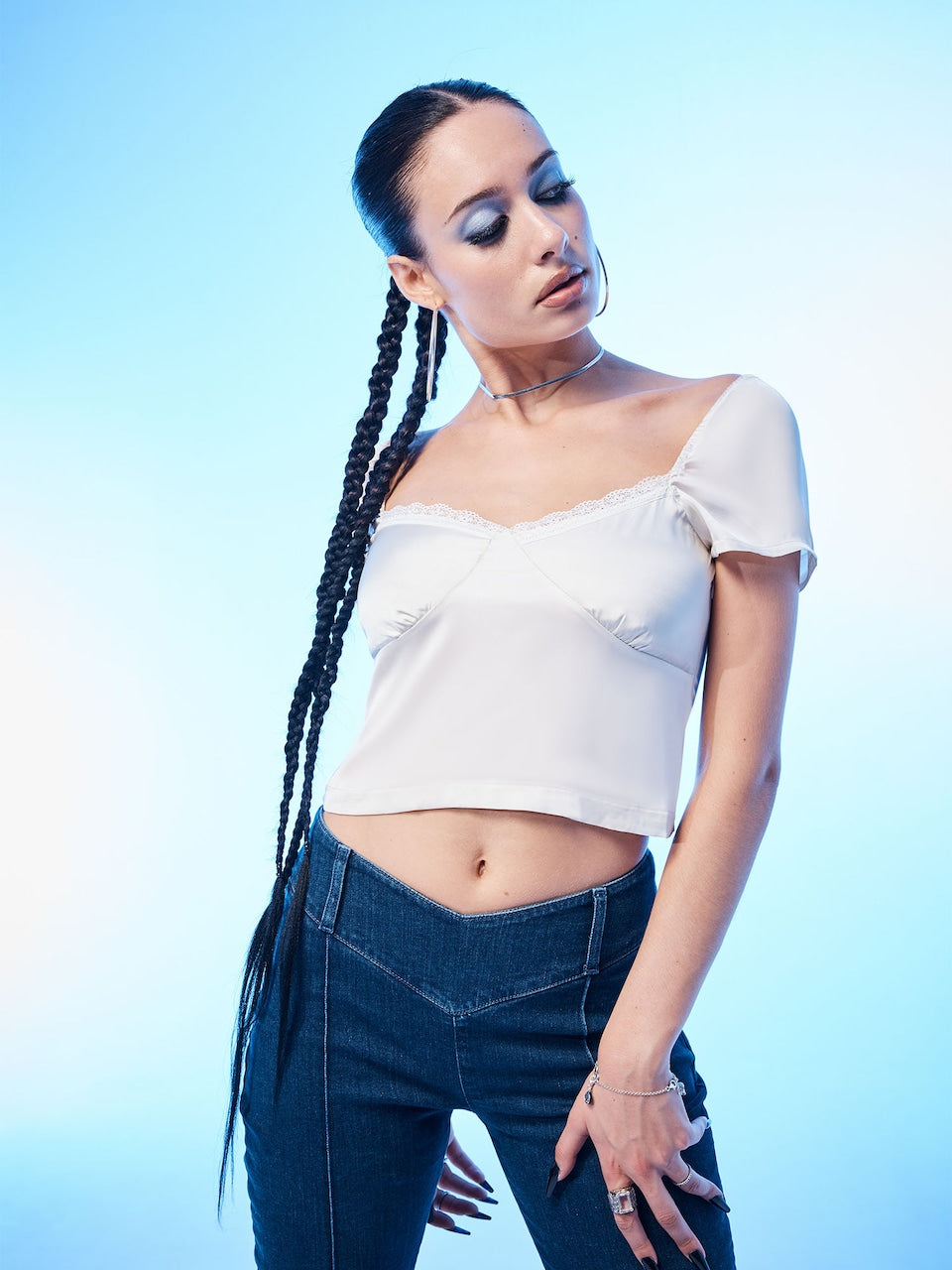 Tricou maura shirt Maura About You x Kayla Shyx pentru femei