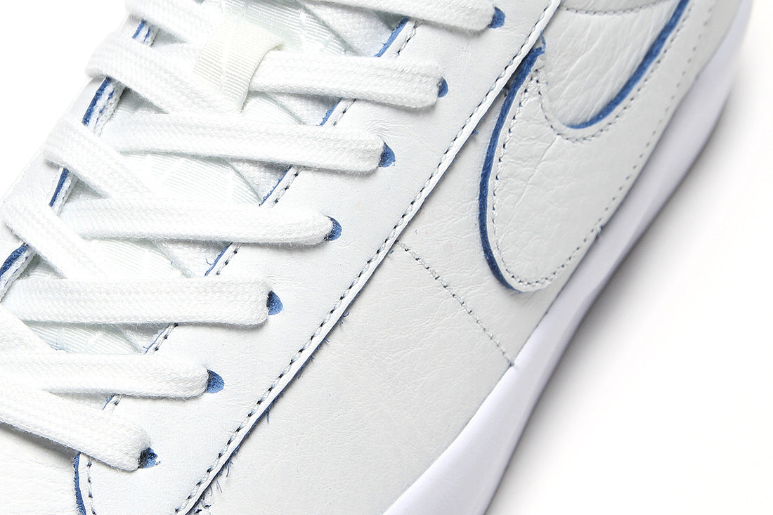 Sneakers Nike Blazer Low GT Alb-Albastru Unisex din Piele Naturală