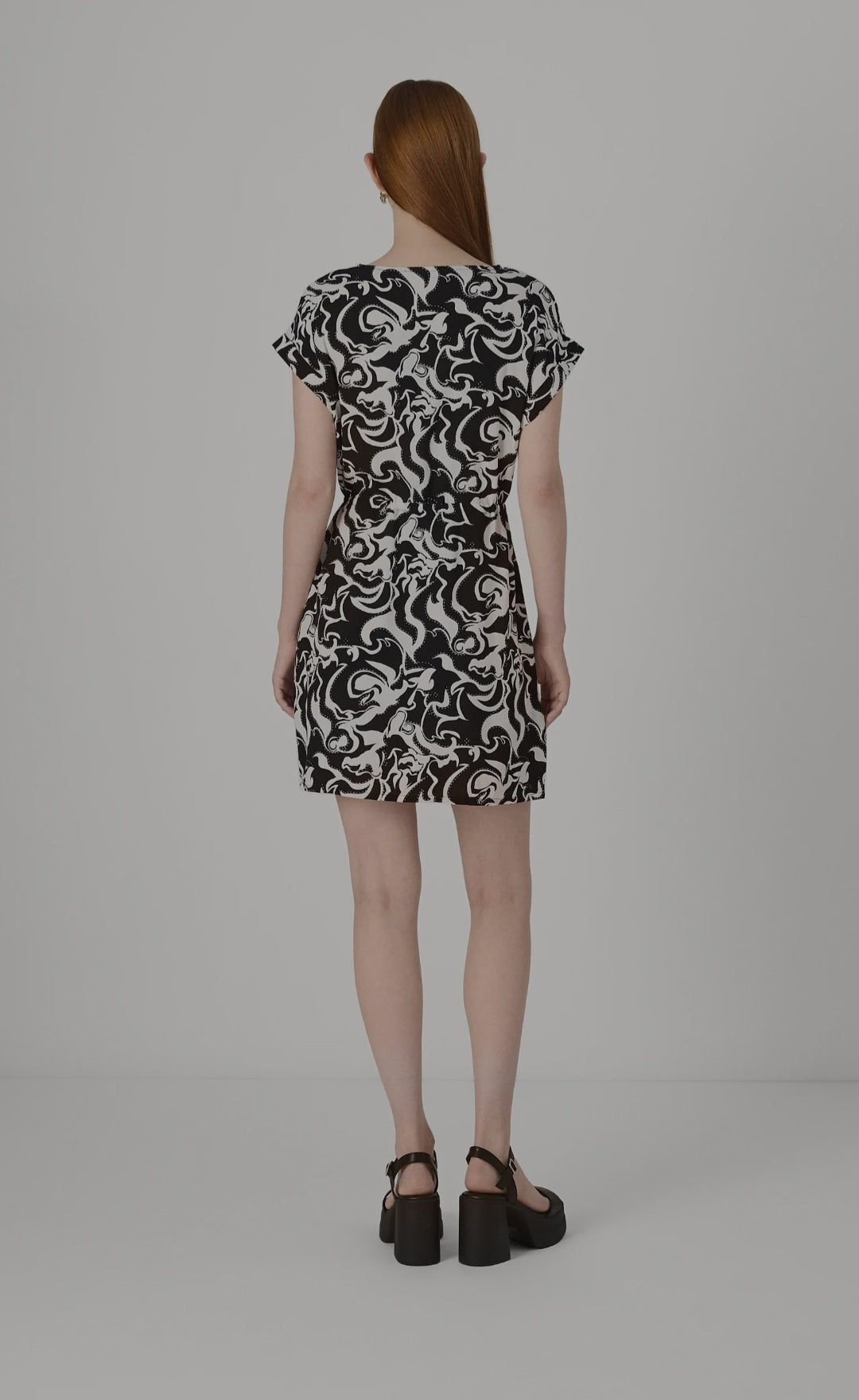 Rochie scurtă cu mânecă scurtă și detaliu de legare Vero Moda pentru femei