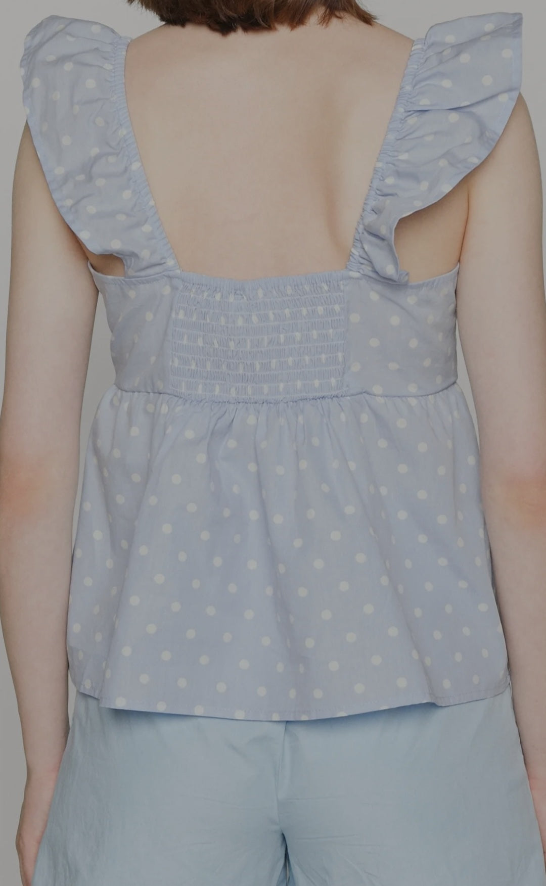 Top peplum fără mâneci Vero Moda pentru femei