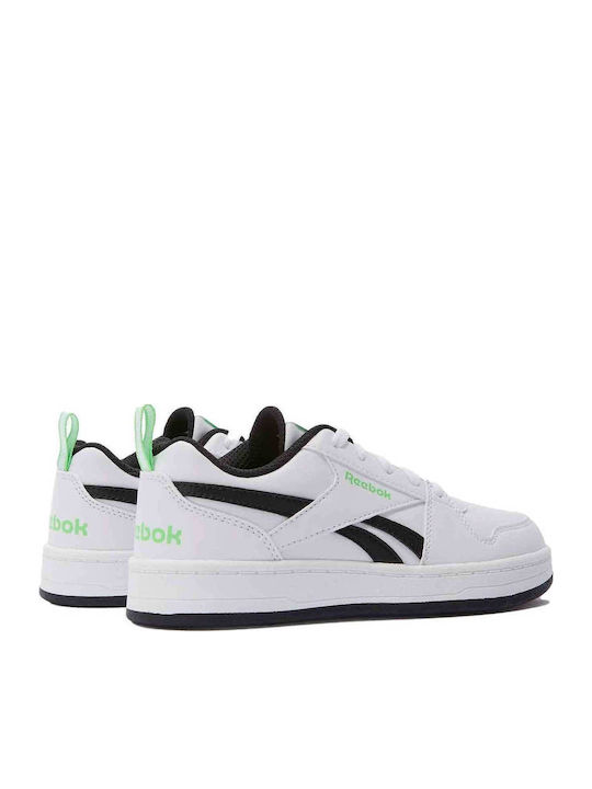 Reebok Sneakers Unisex Alb cu Detalii Negre și Verzi