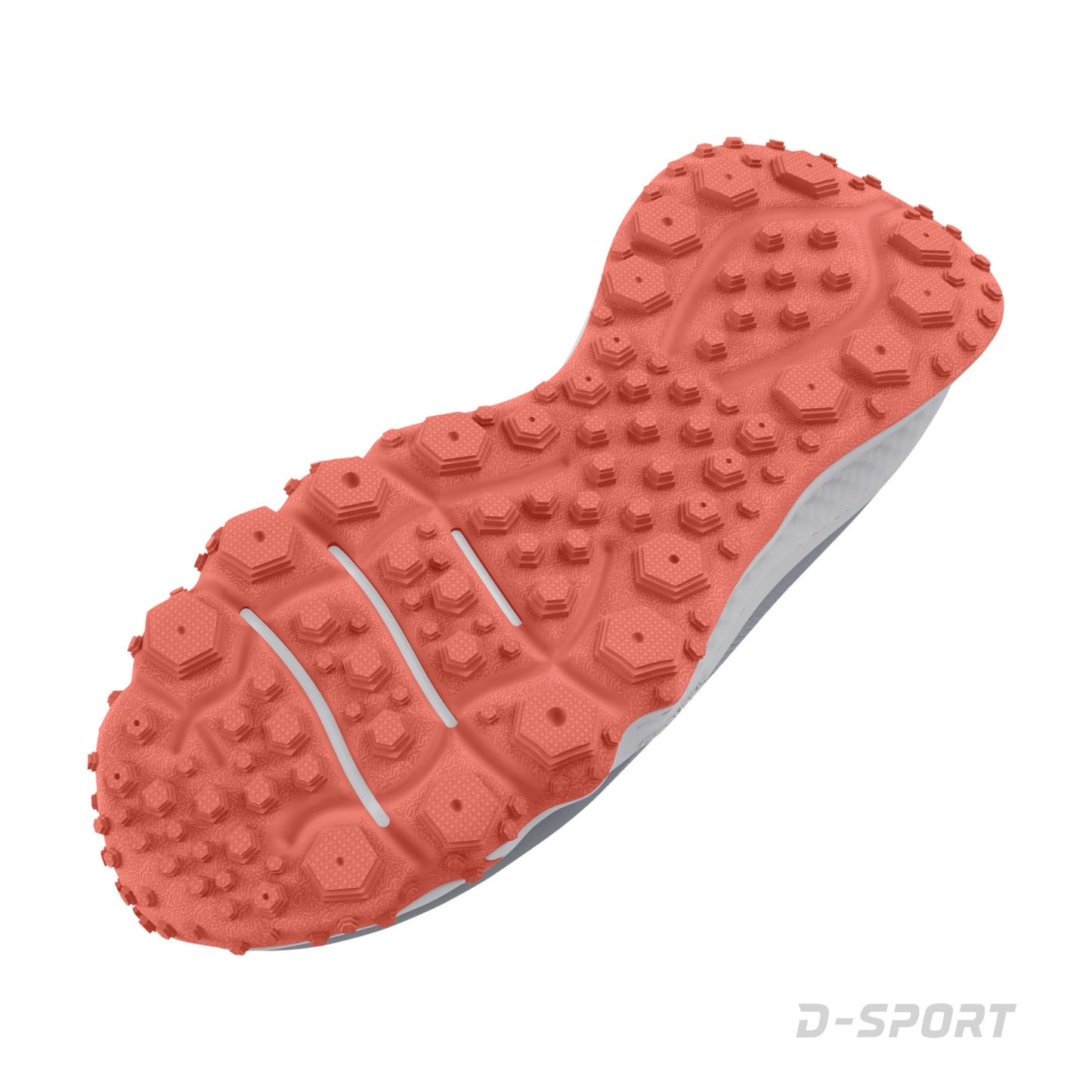 Under Armour Charged Sneakers Unisex Gri cu Talpă Portocalie – Pantofi Sport
