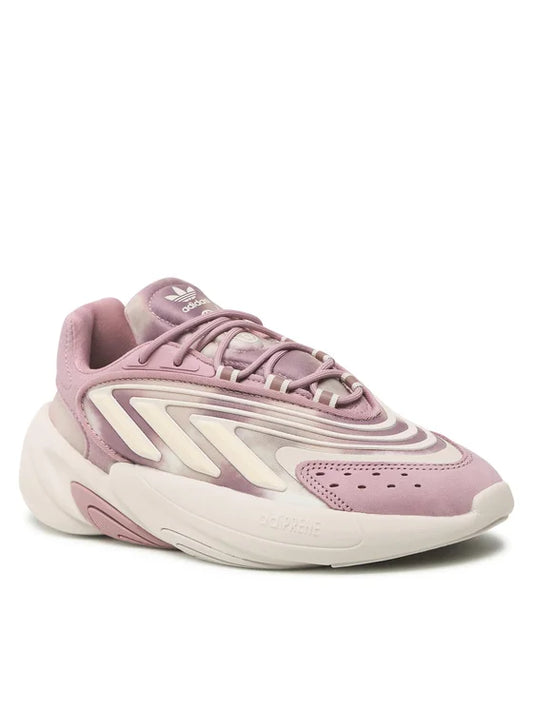 Adidas Originals Sneakers Roz Pudrat și Crem din Piele Naturală și Material Sintetic