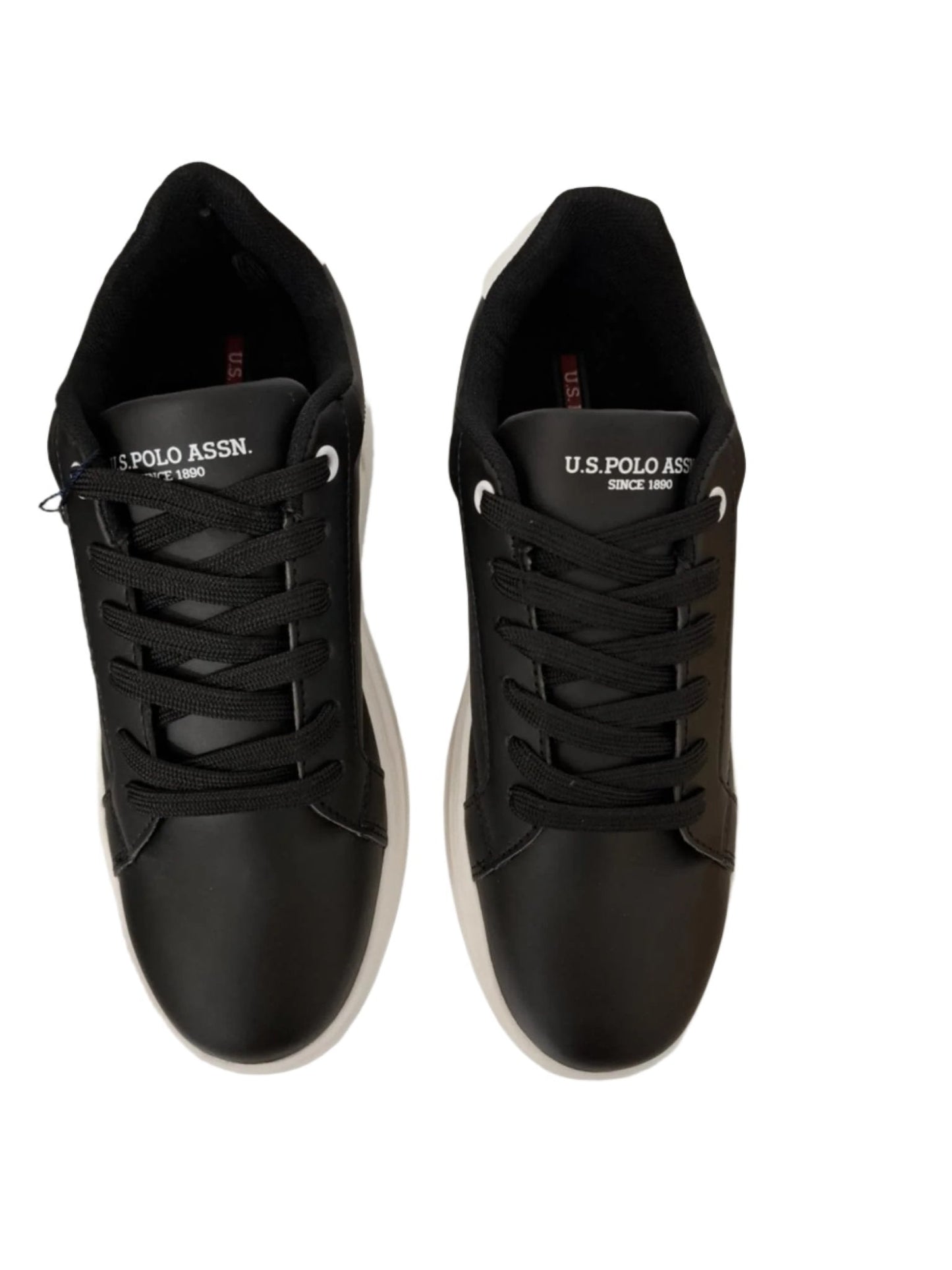 Sneakers U.S. Polo Assn. Platform Negri Damă cu Talpă Albă