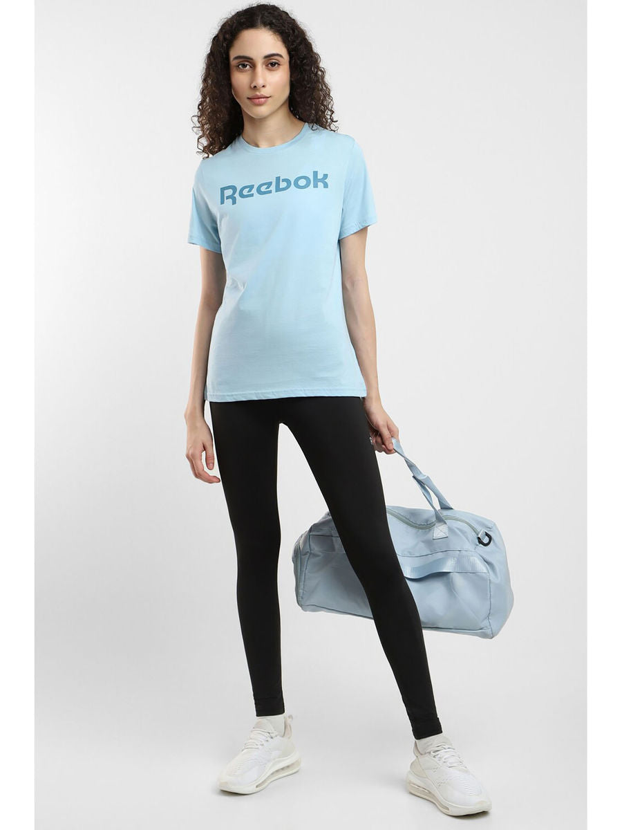 Tricou Reebok Logo Albastru Deschis Femei